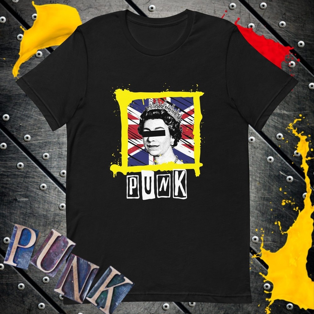 British Punk Union Jack Shirt